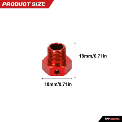 RCAWD LOSI super Baja Rey RCAWD Losi Upgrades 17mm Wheel Hex Hub for 1/6 Losi Super Baja Rey 2.0 RC Car