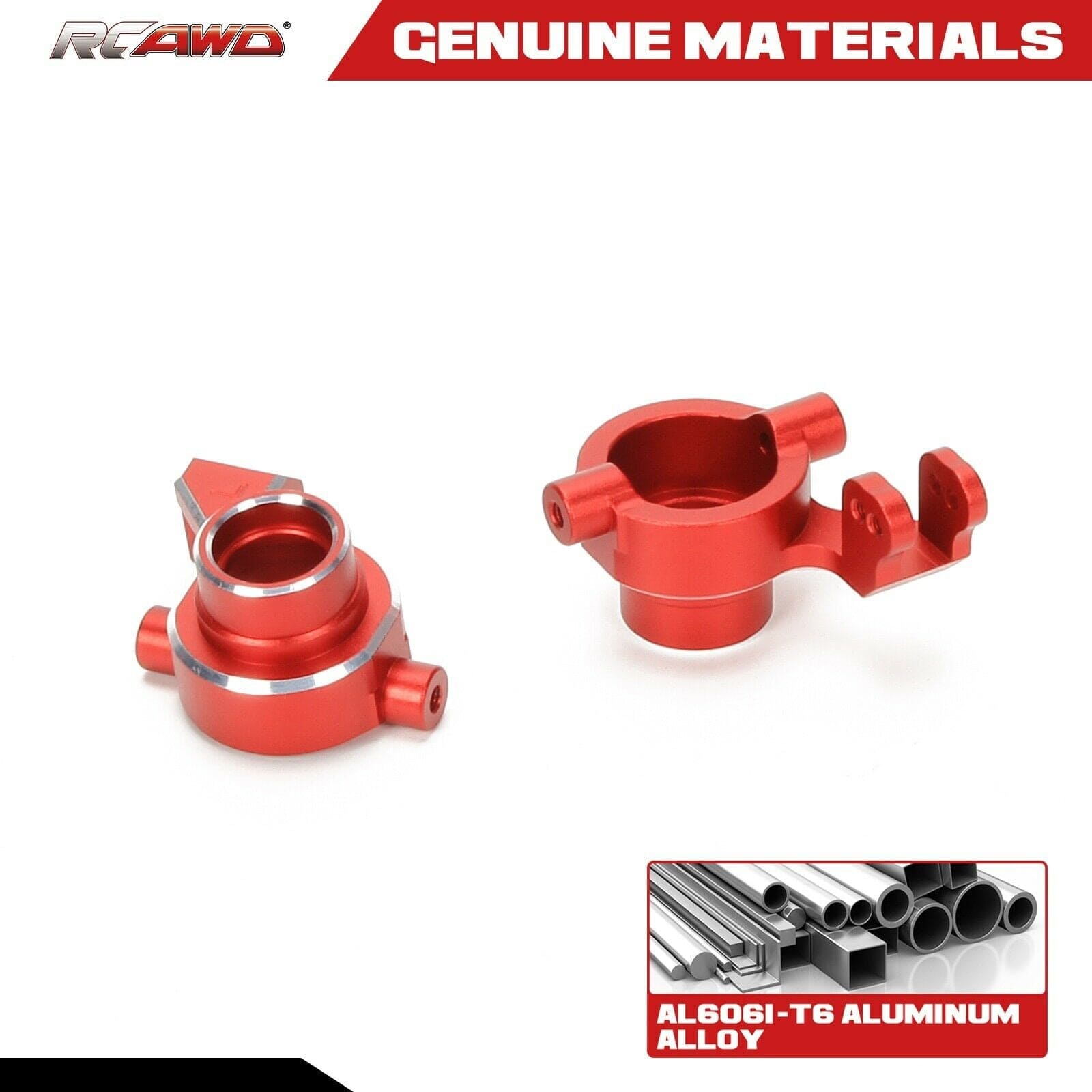 RCAWD Maxx Steering blocks left & right 8937 - RCAWD