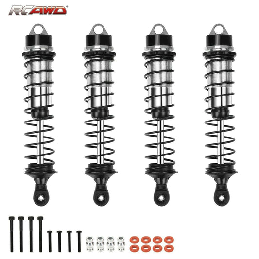 RCAWD Metal Shocks Absorber oil - filled type 8961 for Maxx upgrades - RCAWD
