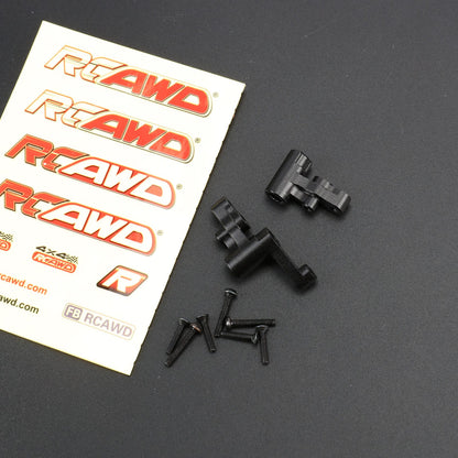 RCAWD mjx Black RCAWD Hyper Go 14210 14209 Full Aluminum Steering Componet Set