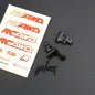 RCAWD mjx Black RCAWD Hyper Go 14210 14209 Full Aluminum Steering Componet Set