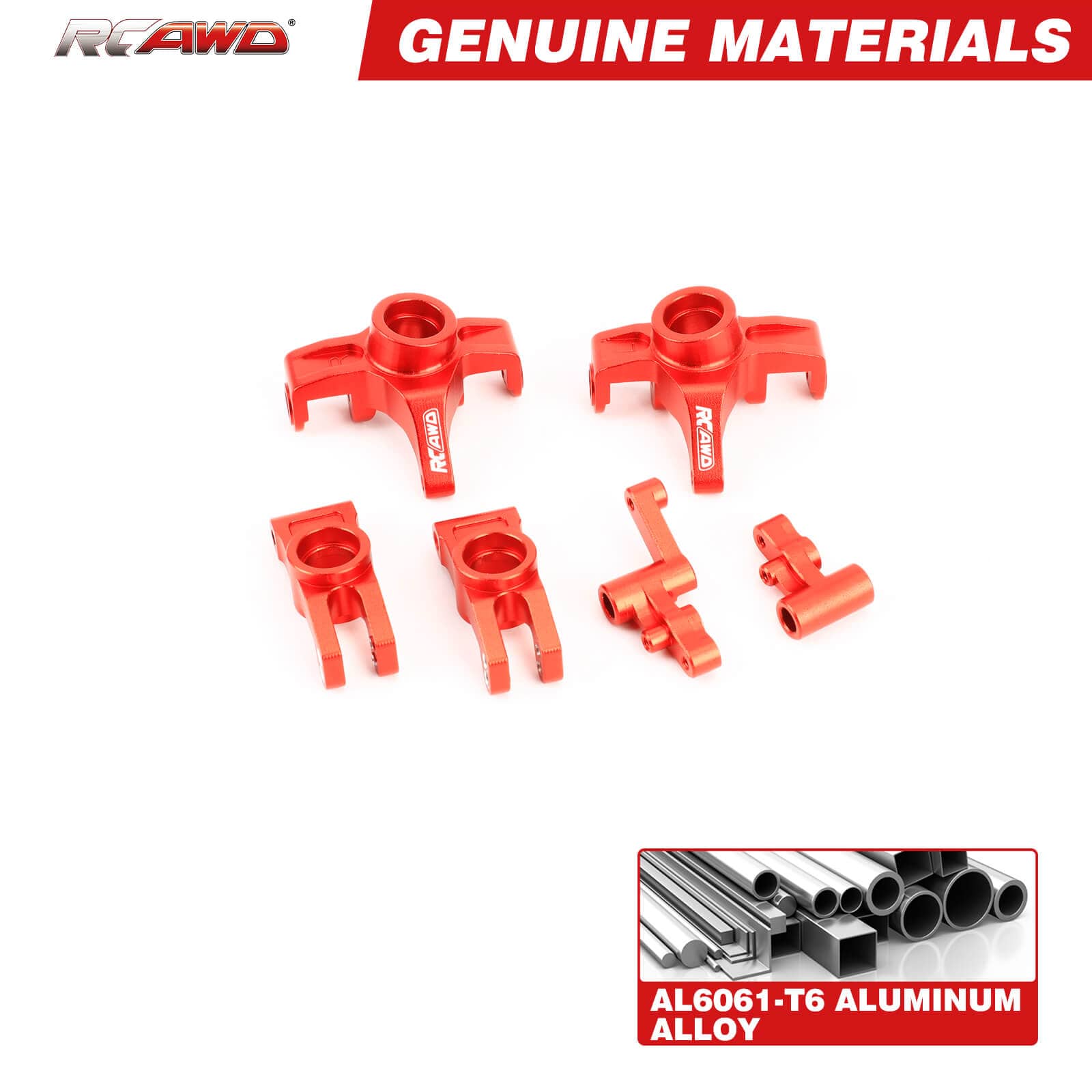 RCAWD mjx RCAWD Hyper Go 14210 14209 Full Aluminum Steering Assembly Set
