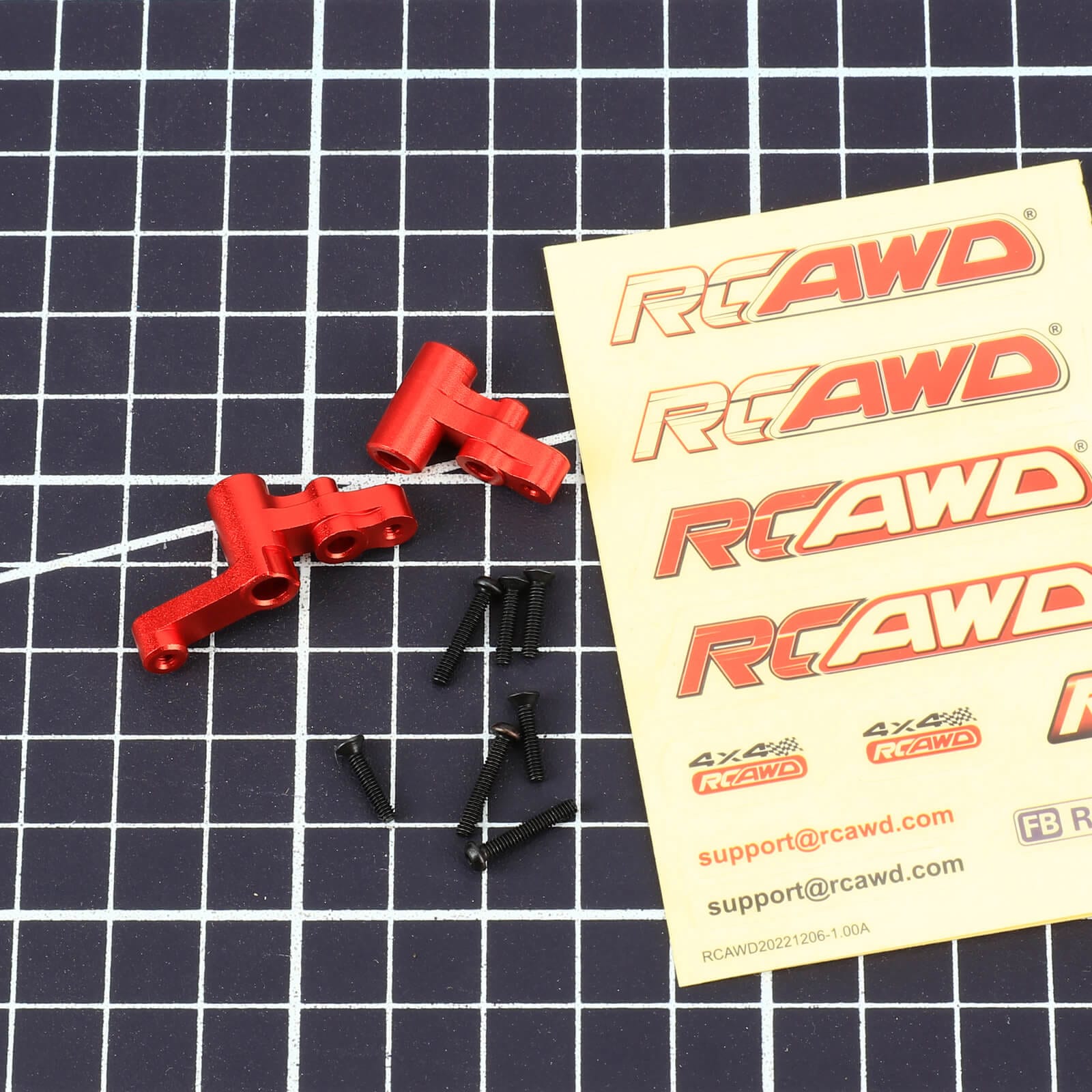 RCAWD mjx RCAWD Hyper Go 14210 14209 Full Aluminum Steering Componet Set