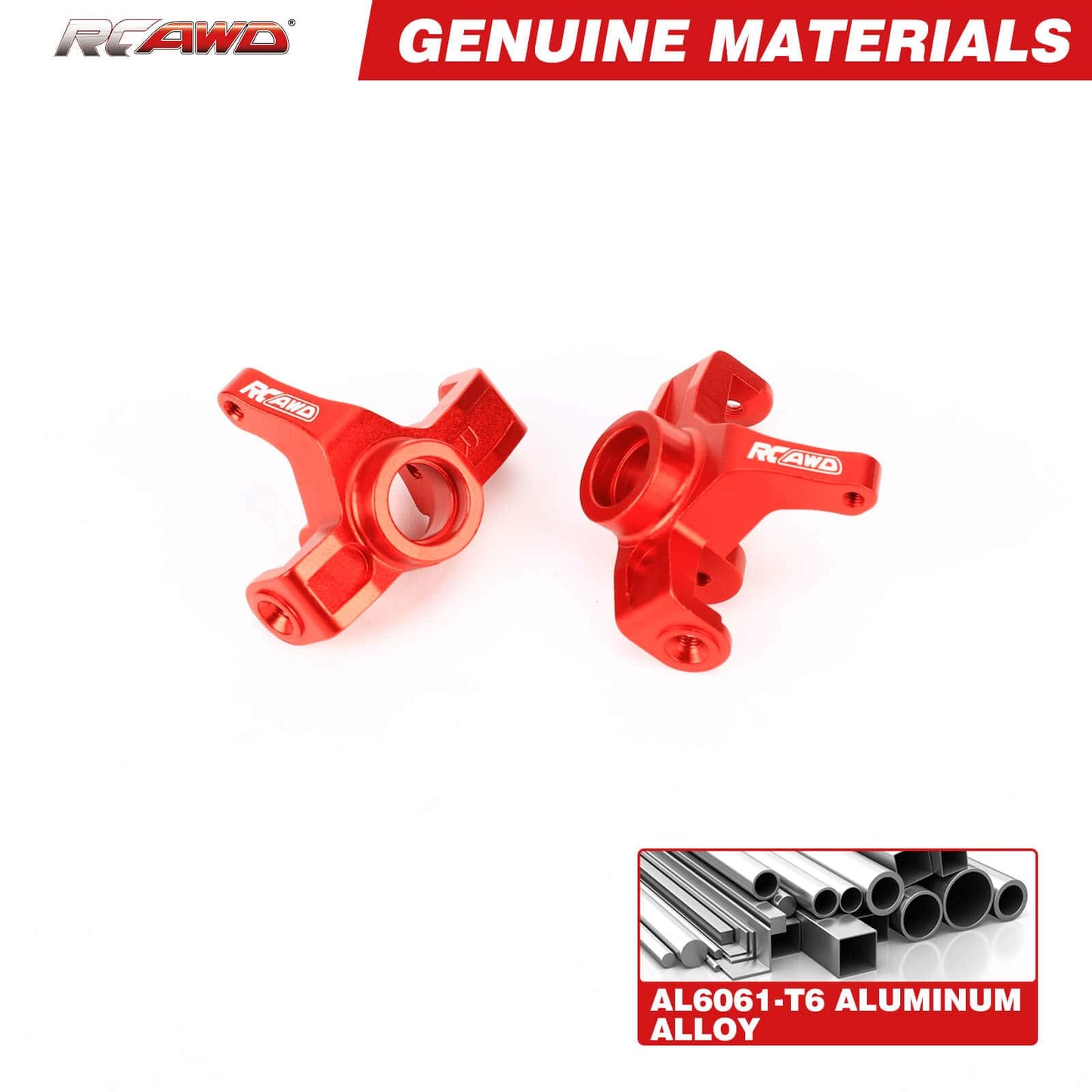 RCAWD mjx RCAWD Hyper Go 14210 14209 Full Aluminum Steering knuckle Carriers Set