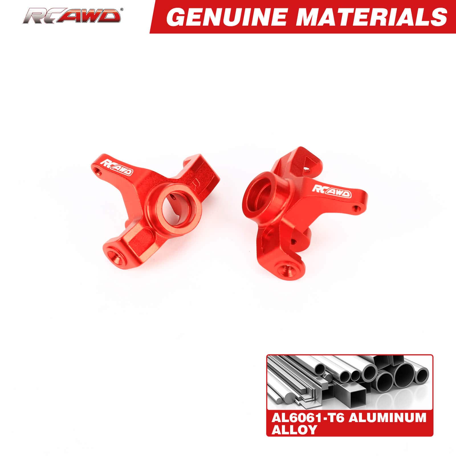 RCAWD mjx RCAWD Hyper Go 14210 14209 Full Aluminum Steering knuckle Carriers Set