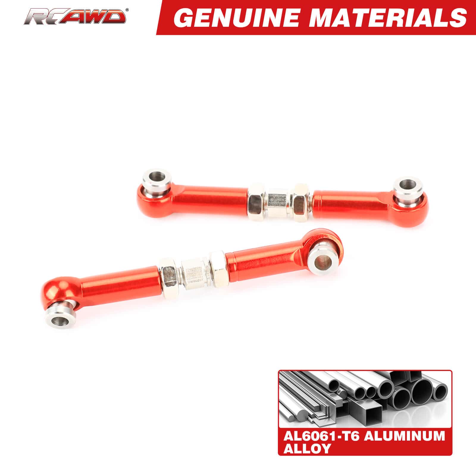 RCAWD mjx RCAWD Hyper Go 14210 14209 Full Aluminum Steering Linkages Set