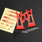 RCAWD mjx Rear Lower Suspension arm Set / Red RCAWD Hyper Go Full Aluminum Suspension Arm Set With Steering knuckle