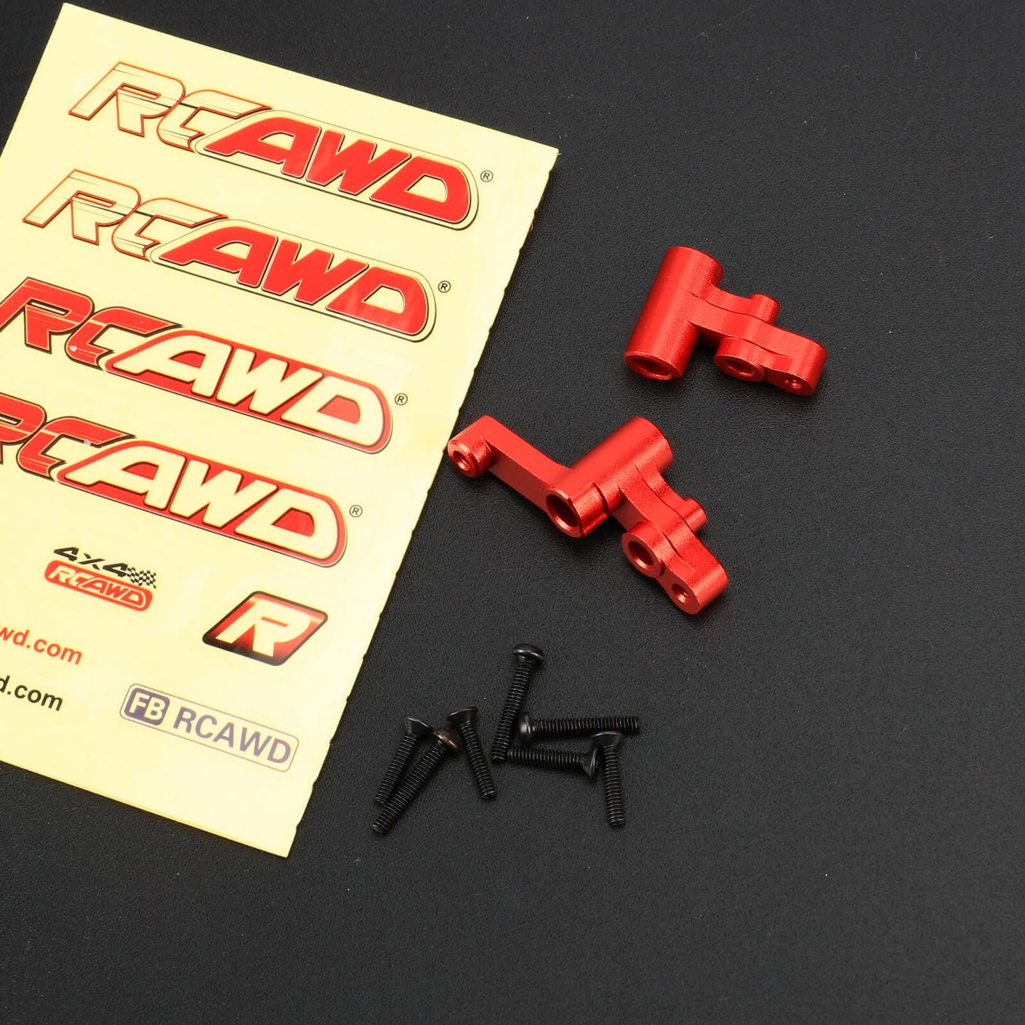RCAWD mjx Red RCAWD Hyper Go 14210 14209 Full Aluminum Steering Componet Set