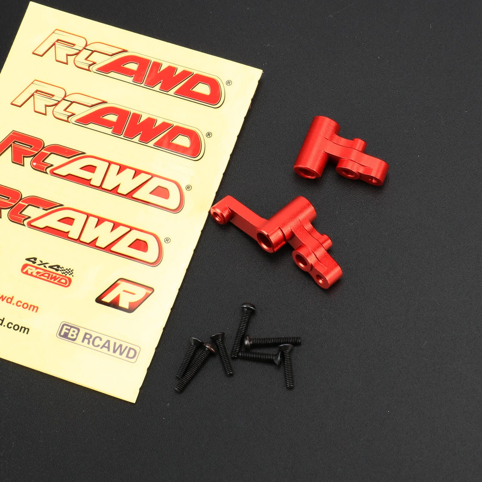 RCAWD mjx Red RCAWD Hyper Go 14210 14209 Full Aluminum Steering Componet Set