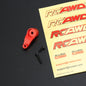 RCAWD mjx Servo Arm Set / Red RCAWD Hyper Go Servo Set with 21T Metal Servo Arm Full Metal 3KG Gear Servo for MJX 1/14 Monster Trunk