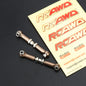 RCAWD mjx Silver RCAWD Hyper Go 14210 14209 Full Aluminum Steering Linkages Set