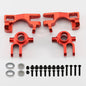 RCAWD RC Aluminum Caster Blocks (c - hubs) Steering Blocks for 1/10 Traxxas Slash 4x4 Upgrade Parts - RCAWD