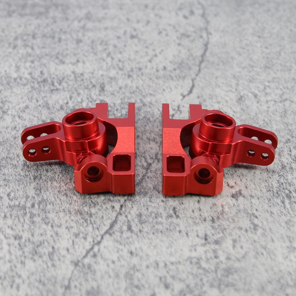 RCAWD RC Aluminum Caster Blocks (c - hubs) Steering Blocks for 1/10 Traxxas Slash 4x4 Upgrade Parts - RCAWD