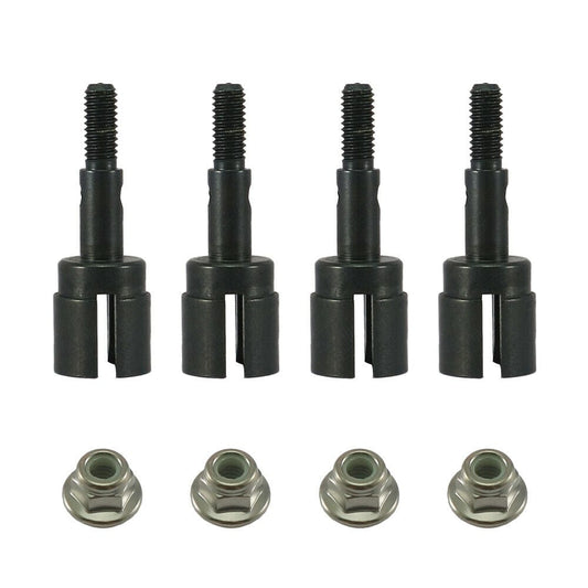 RCAWD RC Wheel Stub Axle For Redcat Racing Lightning STK Tornado EPX PRO 4pcs - RCAWD