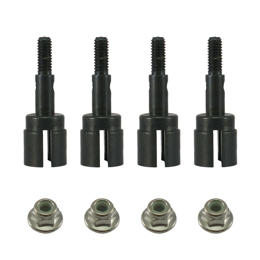 RCAWD RC Wheel Stub Axle For Redcat Racing Lightning STK Tornado EPX PRO 4pcs - RCAWD