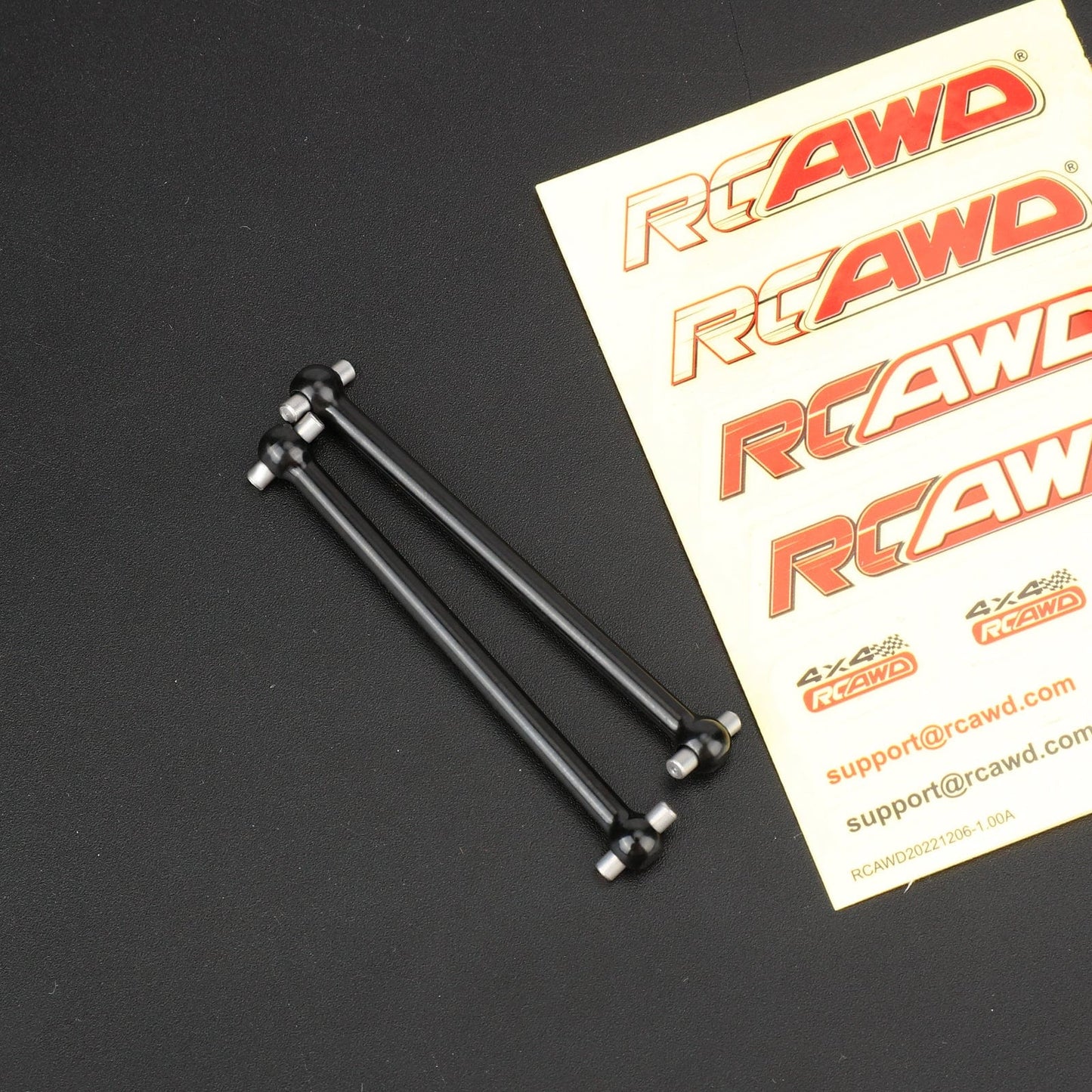 RCAWD RCAWD 1/8 CEN Racing Upgrades Driveshaft & Axle Set CM0206BL