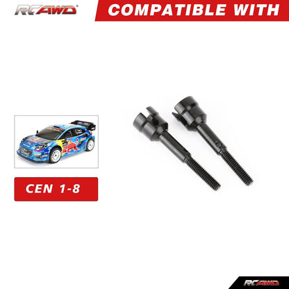 RCAWD RCAWD 1/8 CEN Racing Upgrades Driveshaft & Axle Set CM0206BL