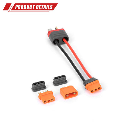 RCAWD RCAWD Battery Adapter Cable IC2 Female to T-Plug Male