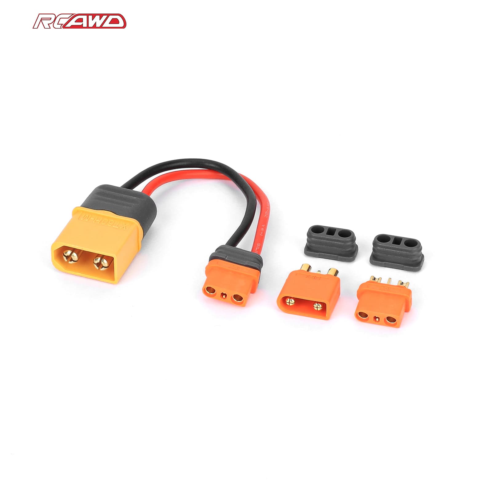 RCAWD RCAWD Battery Adapter Cable IC2 Female to XT60 Male