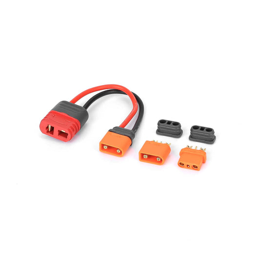 RCAWD RCAWD Battery Adapter Cable IC2 Male to T-Plug Female Set