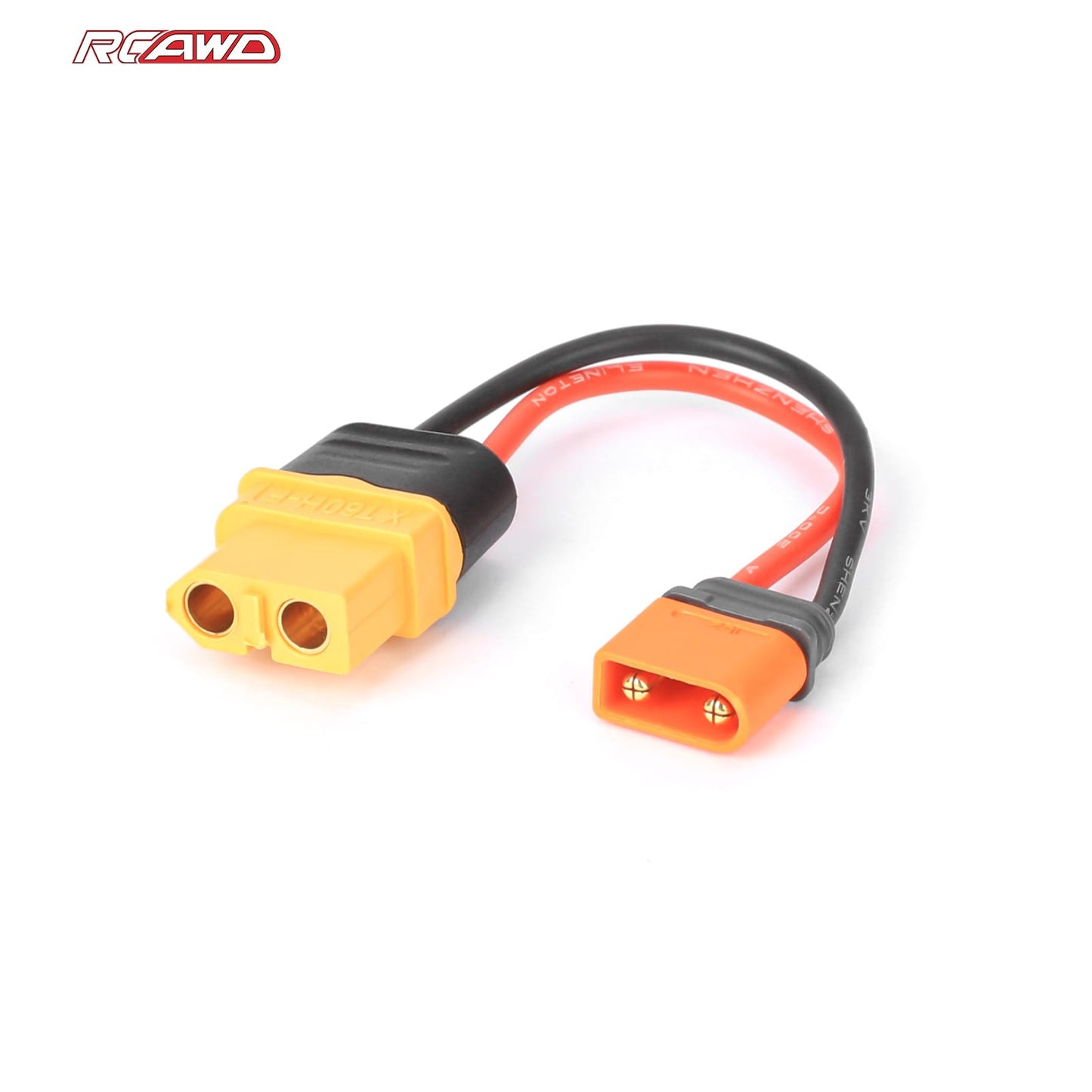 RCAWD RCAWD Battery Adapter Cable IC2 Male to XT60 Female