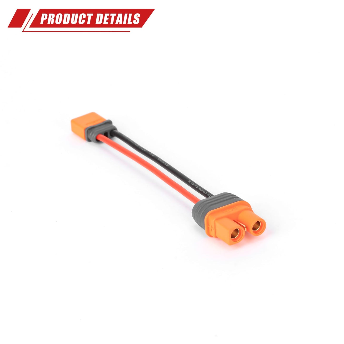 RCAWD RCAWD Battery Adapter Cable IC3 Female to IC2 Male