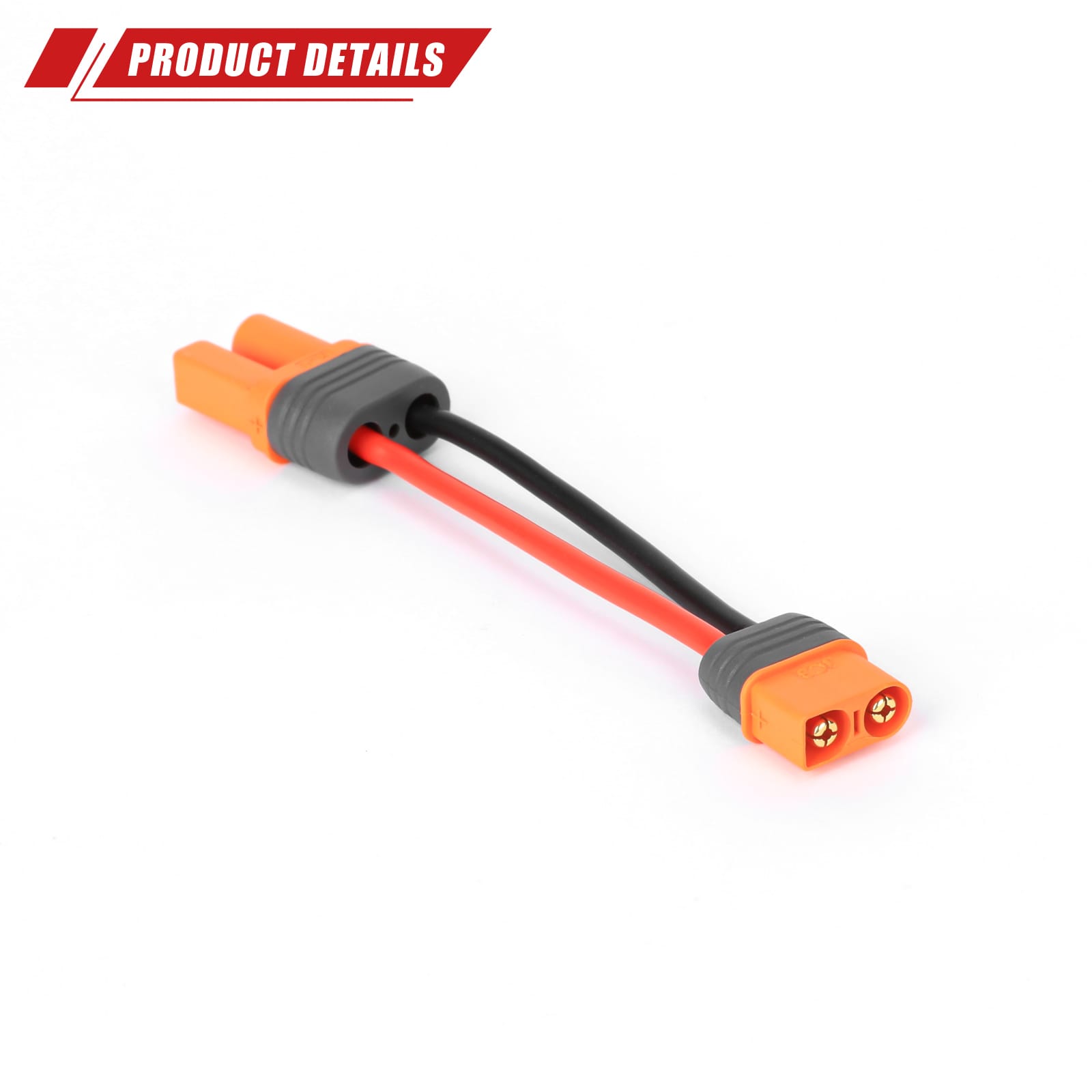 RCAWD RCAWD Battery Adapter Cable IC5 Female to IC3 Male