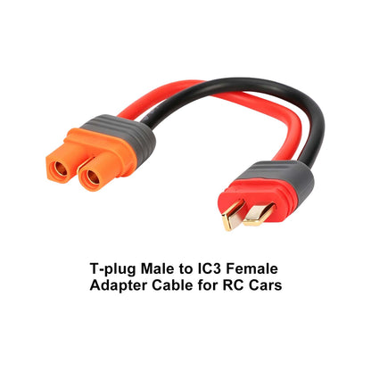 RCAWD RCAWD Battery Adapter Cable T Male to IC3 Female