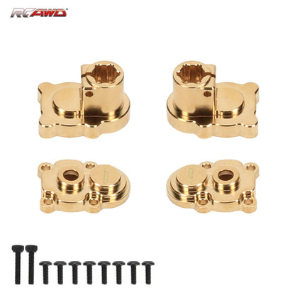 RCAWD Rear Brass Portal Housing for 1/24 FMS FCX24 C3019 - RCAWD