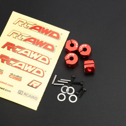 RCAWD Red RCAWD 1/8 CEN Racing Upgrades Alloy 12MM Wheel Hex