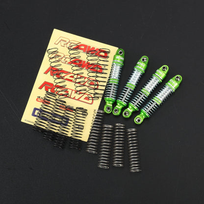 RCAWD Redcat 1/18 Ascent-18 53MM / Green RCAWD Redcat Ascent 18 Oil Filled Front Rear Shocks Absorber Damper Set