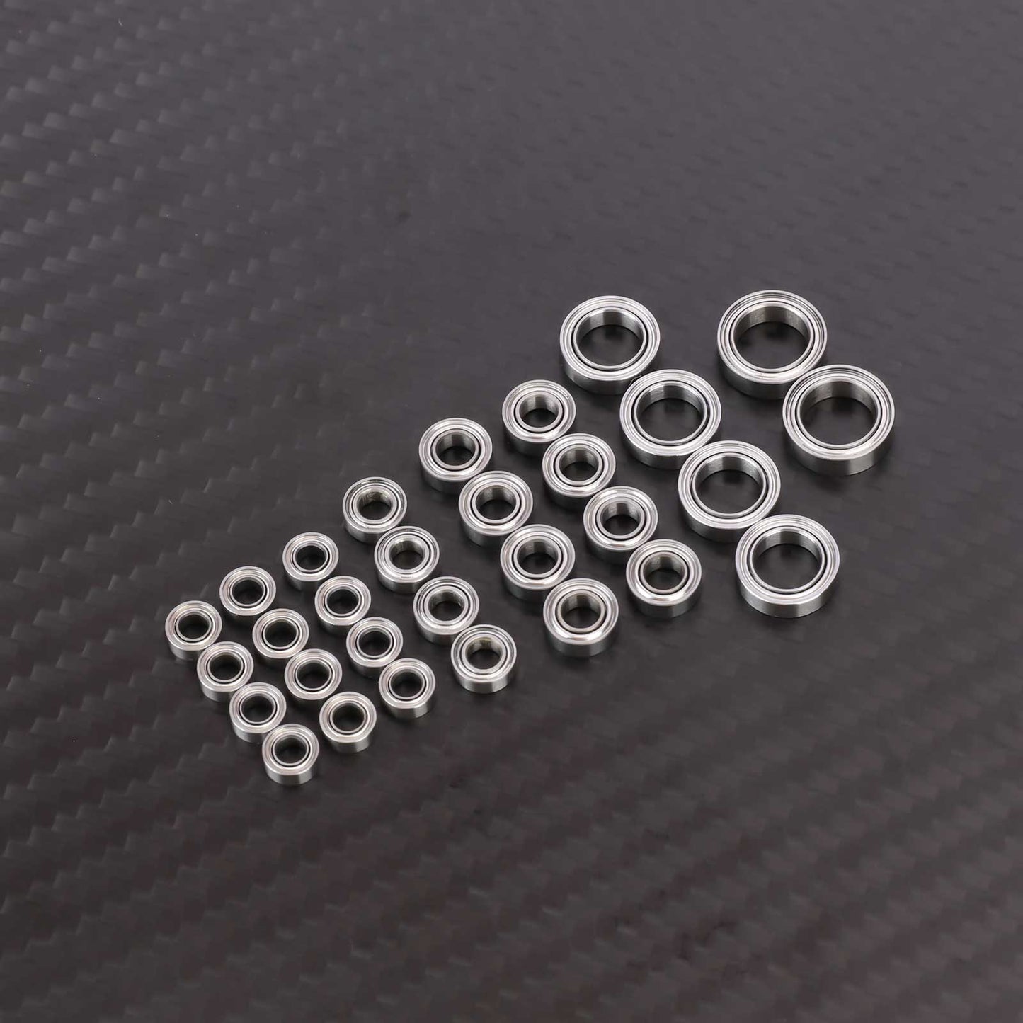 RCAWD Redcat 1/18 Ascent-18 Complete Ball Bearing Set RCAWD Redcat Ascent 18 Sealed Bearing Kit 30PCS