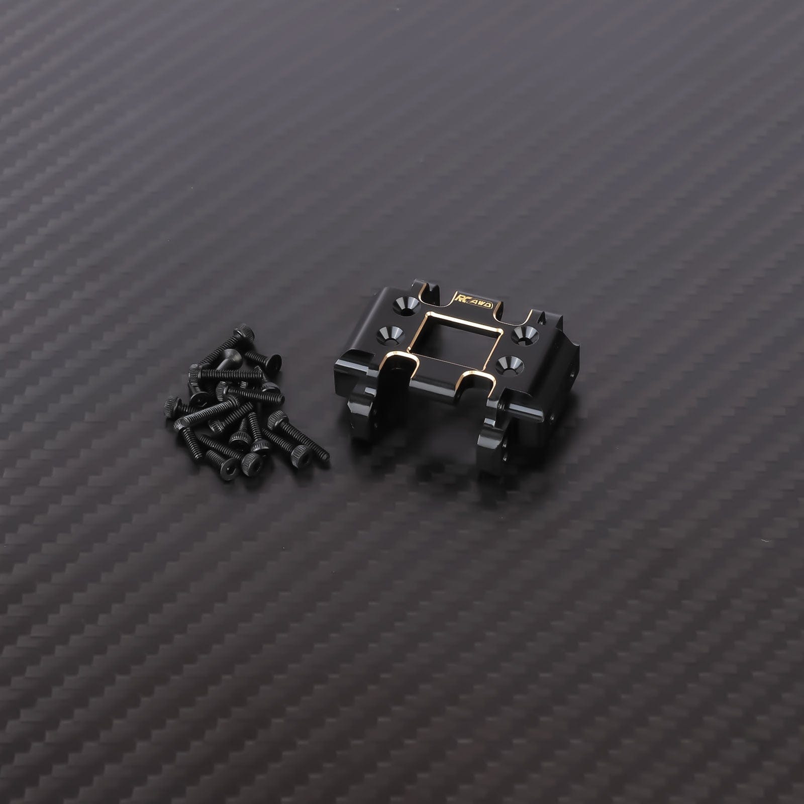RCAWD Redcat 1/18 Ascent-18 Gearbox Transmission Mount RCAWD Redcat Ascent 18 Brass Center Skid Plate