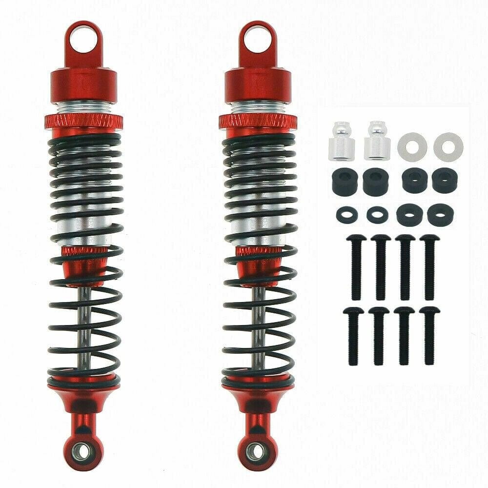 RCAWD REDCAT Blackout SC XBE XTE & PRO version front&rear damper shock RCAWD RedCat Blackout upgrades Parts for Redcat Racing Blackout XTE XBE SC & PRO combination red
