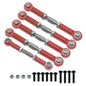 RCAWD REDCAT Blackout SC XBE XTE & PRO version turnbuckles set RCAWD RedCat Blackout upgrades Parts for Redcat Racing Blackout XTE XBE SC & PRO combination red