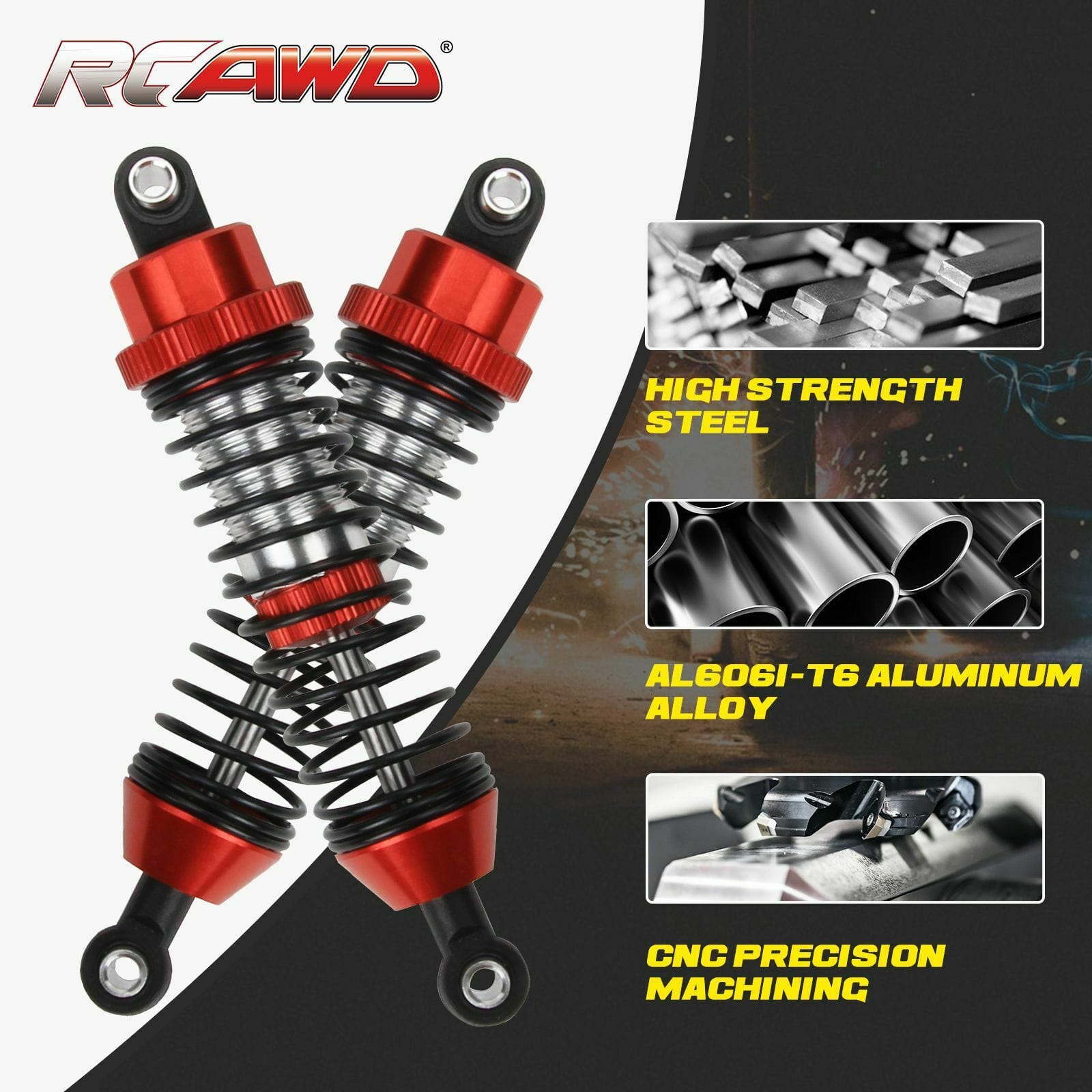 RCAWD RedCat Blackout upgrades Shocks BS214 - 011 - RCAWD