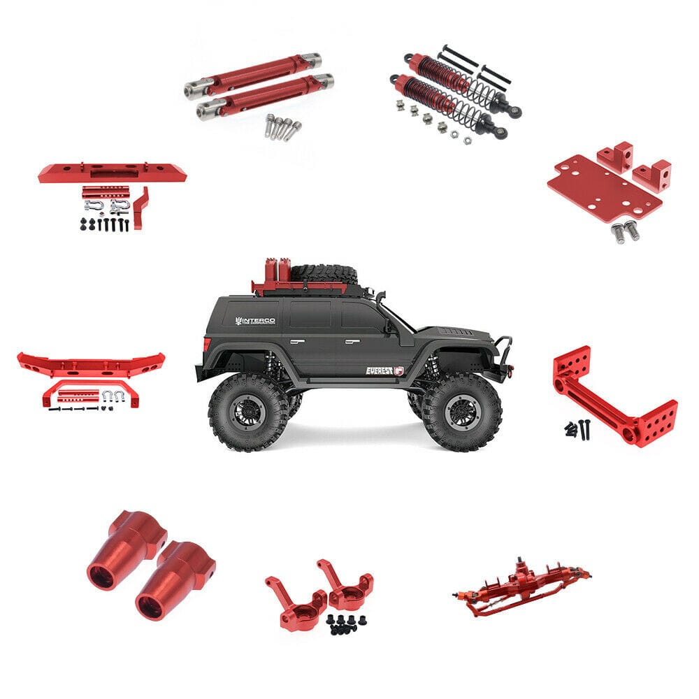 RCAWD Redcat Everest Gen7 Pro Sport Upgrade Parts full set Red - RCAWD