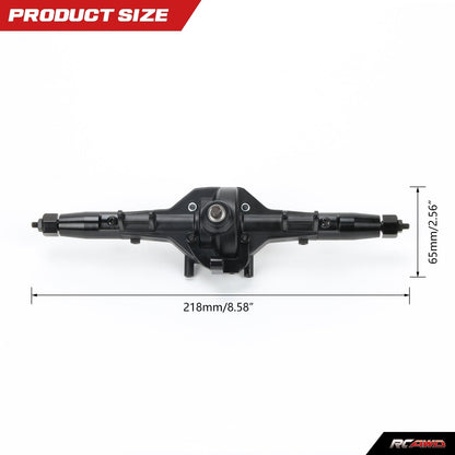 RCAWD REDCAT GEN7 RCAWD Rear Axle Housing With Metal Gear For Redcat Everest Gen7 Pro & Sport 180211 Alloy Upgrade Parts