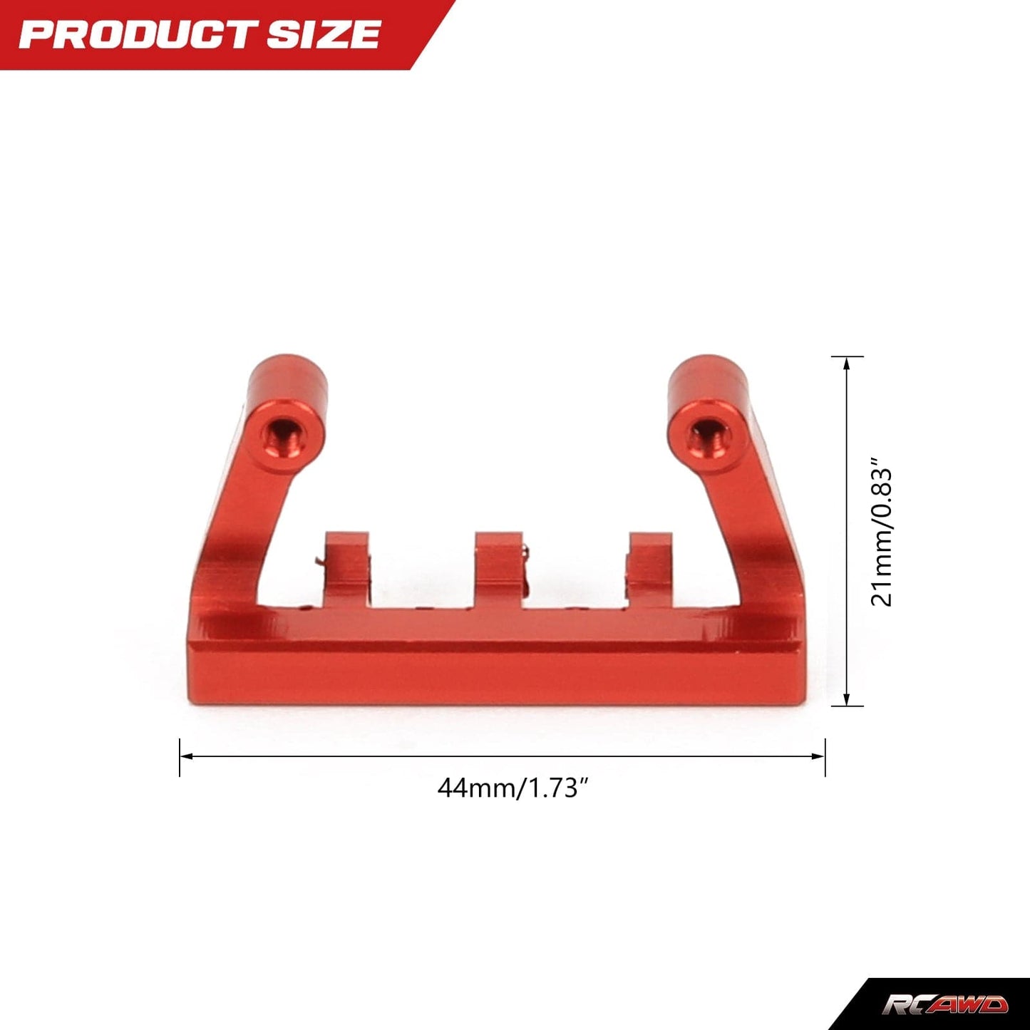 RCAWD REDCAT GEN7 Red RCAWD Redcat Everest Gen7 Upgrade Chassis Support Rod Holder 13806