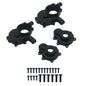 RCAWD REDCAT GEN8 Black RCAWD RedCat Gen8 upgrade alloy front outer portal housing set 1 pair