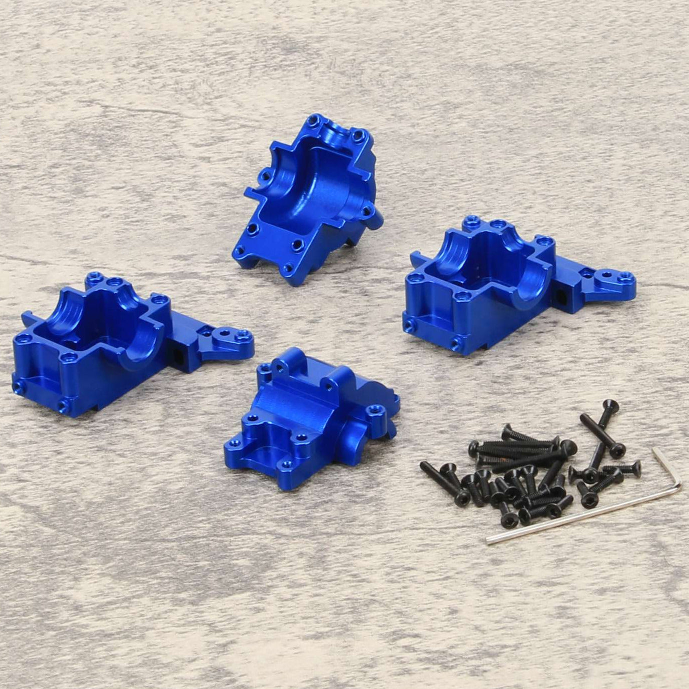 RCAWD REDCAT GEN8 Blue / Two Set RCAWD Alloy Differential Housing for 1/18 Traxxas Upgrade Parts