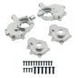 RCAWD REDCAT GEN8 Silver RCAWD RedCat Gen8 upgrade alloy front outer portal housing set 1 pair