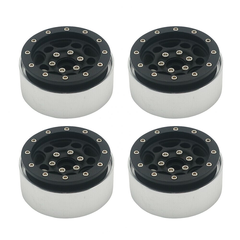 RCAWD REDCAT GEN8 Wheel With Beadlocks RCAWD RedCat Gen8 upgrade Parts kits Black