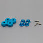 RCAWD REDCAT Volcano Blue RCAWD RedCat Volcano Upgrades Aluminum 5mm Wheel Hex & M4 Lock Nuts 4pcs