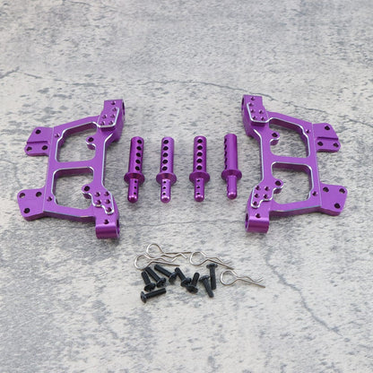 RCAWD REDCAT Volcano Purple RCAWD Redcat Volcano Upgrades F/R Shock Tower & RC Body Post Set