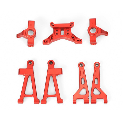 RCAWD REDCAT Volcano RCAWD Redcat HAIBOXING HPI 1/16 Front Steering Knuckles Suspension Arms Set