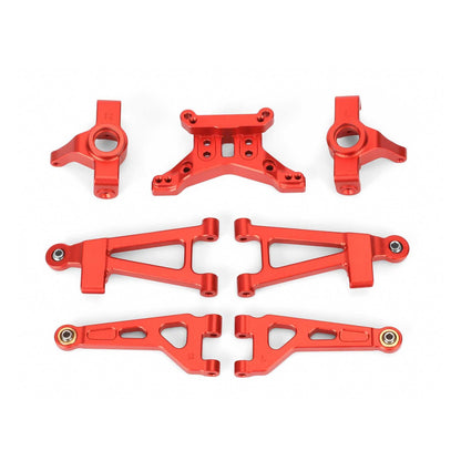 RCAWD REDCAT Volcano RCAWD Redcat HAIBOXING HPI 1/16 Front Steering Knuckles Suspension Arms Set