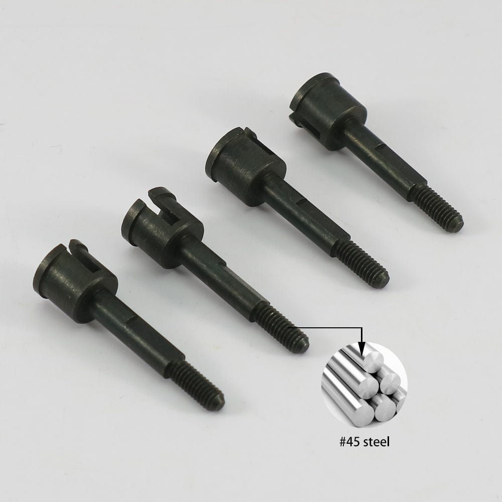 RCAWD REDCAT Volcano RCAWD Redcat Volcano Upgrades #45 Steel Wheel Stub Axle 4pcs S08064S-D2