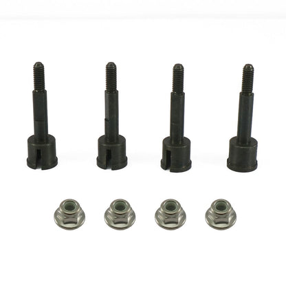 RCAWD REDCAT Volcano RCAWD Redcat Volcano Upgrades #45 Steel Wheel Stub Axle 4pcs S08064S-D2