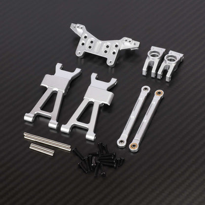 RCAWD REDCAT Volcano Silver RCAWD Redcat HAIBOXING HPI 1/16 Rear Suspension Arms C-hub Set